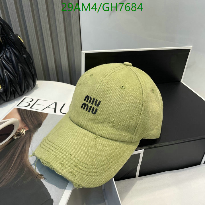 Miu Miu-Cap(Hat) Code: GH7684 $: 29USD