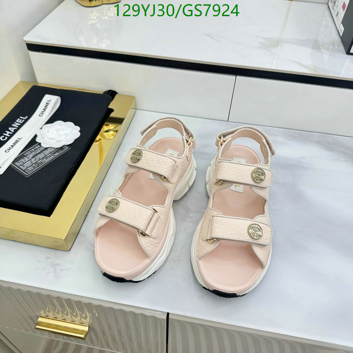 Chanel-Women Shoes Code: GS7924 $: 129USD