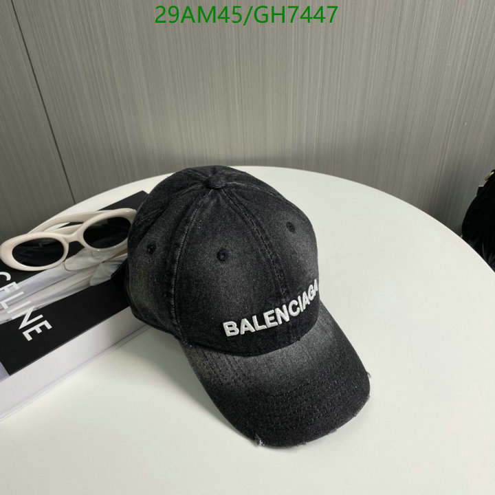 Balenciaga-Cap(Hat) Code: GH7447 $: 29USD