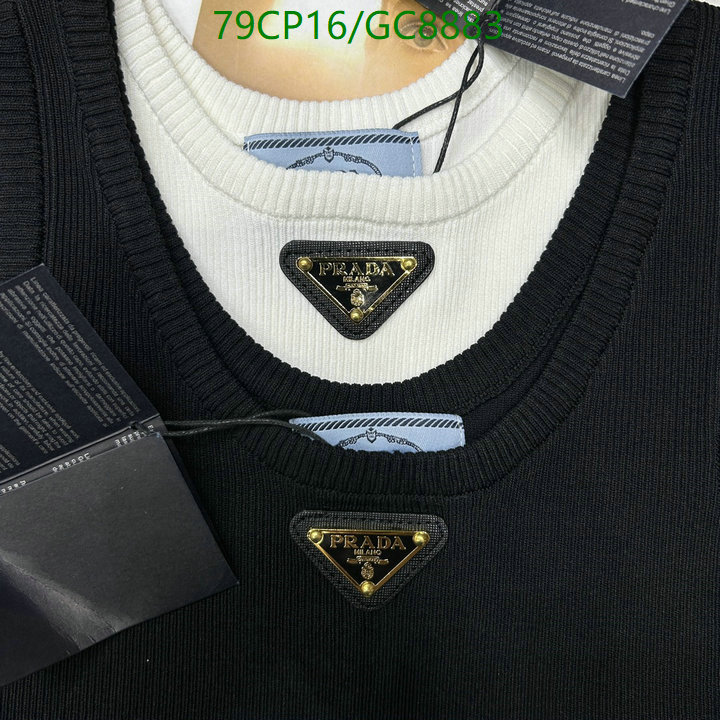 Prada-Clothing Code: GC8883 $: 79USD
