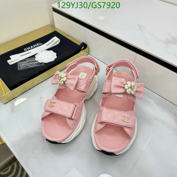 Chanel-Women Shoes Code: GS7920 $: 129USD