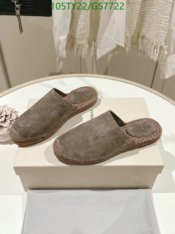 Brunello Cucinelli-Women Shoes Code: GS7722 $: 105USD