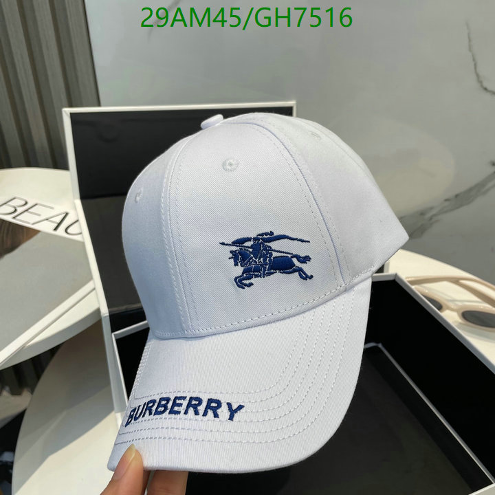 Burberry-Cap(Hat) Code: GH7516 $: 29USD