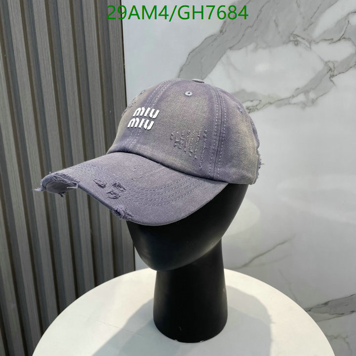 Miu Miu-Cap(Hat) Code: GH7684 $: 29USD