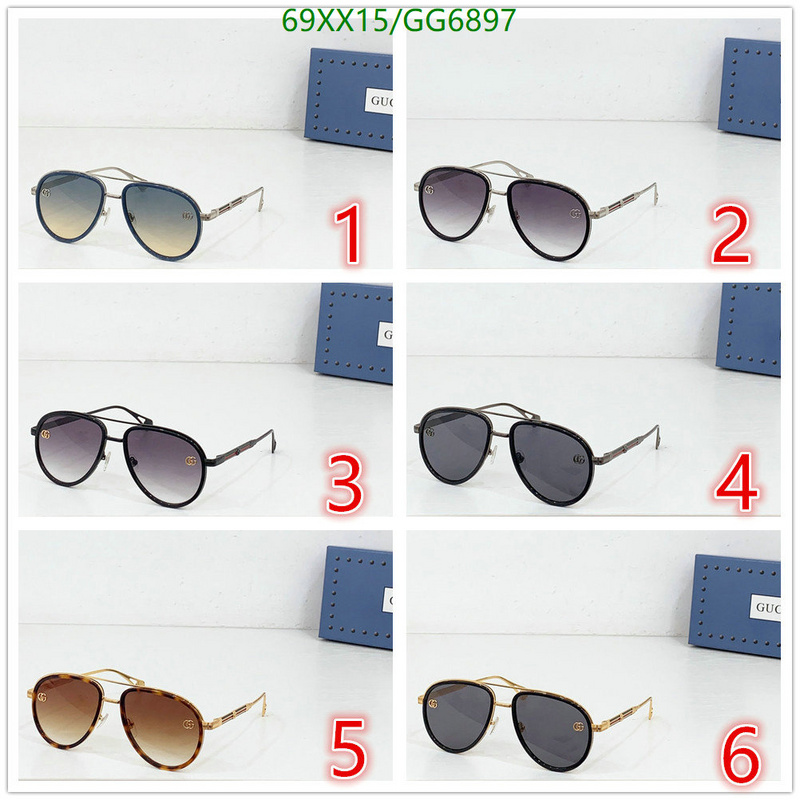 Gucci-Glasses Code: GG6897 $: 69USD