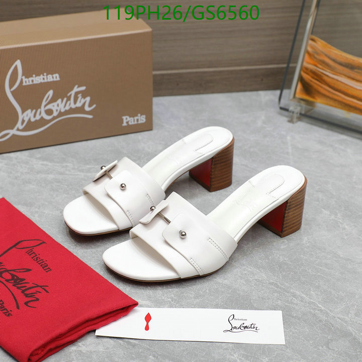Christian Louboutin-Women Shoes Code: GS6560 $: 119USD
