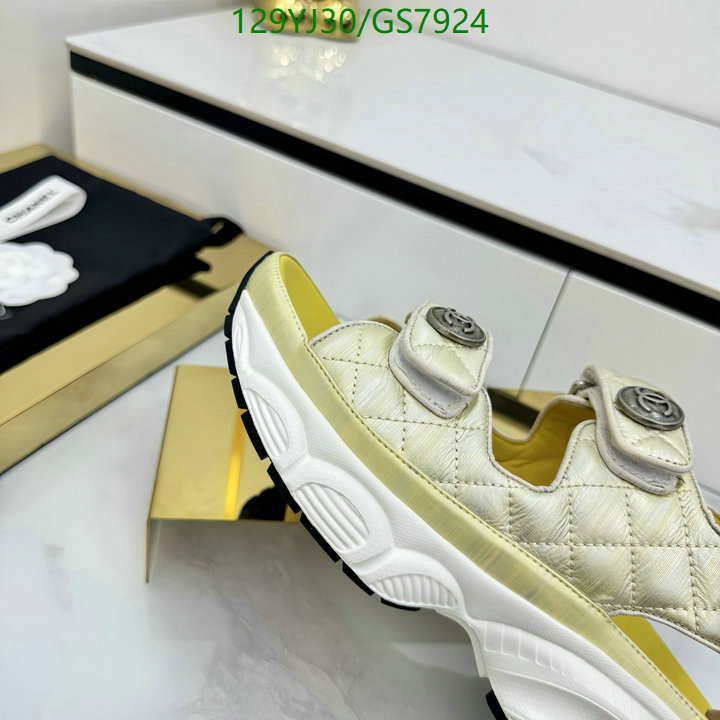 Chanel-Women Shoes Code: GS7924 $: 129USD
