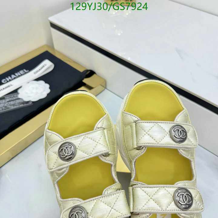 Chanel-Women Shoes Code: GS7924 $: 129USD