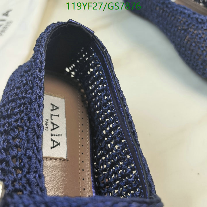 ALAIA-Women Shoes Code: GS7876 $: 119USD