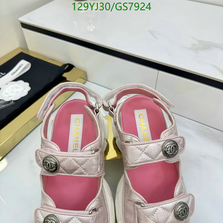 Chanel-Women Shoes Code: GS7924 $: 129USD