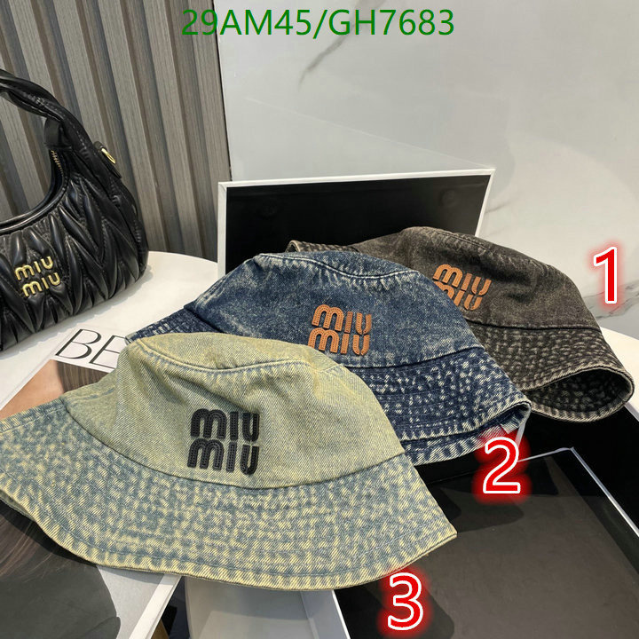 Miu Miu-Cap(Hat) Code: GH7683 $: 29USD