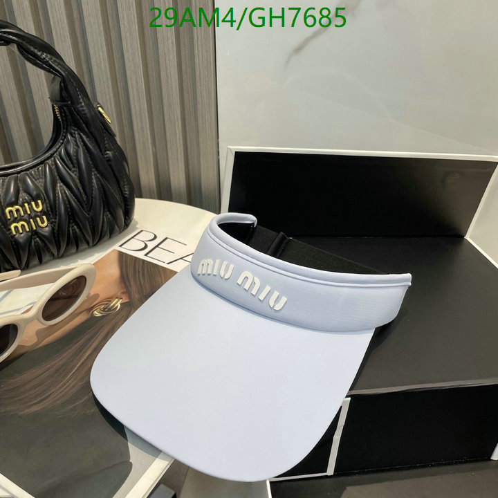 Miu Miu-Cap(Hat) Code: GH7685 $: 29USD