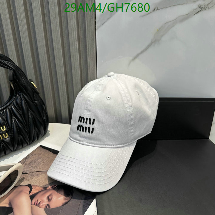 Miu Miu-Cap(Hat) Code: GH7680 $: 29USD