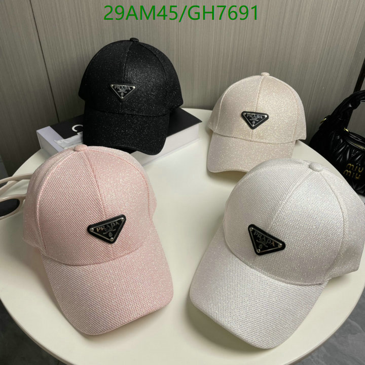 Prada-Cap(Hat) Code: GH7691 $: 29USD