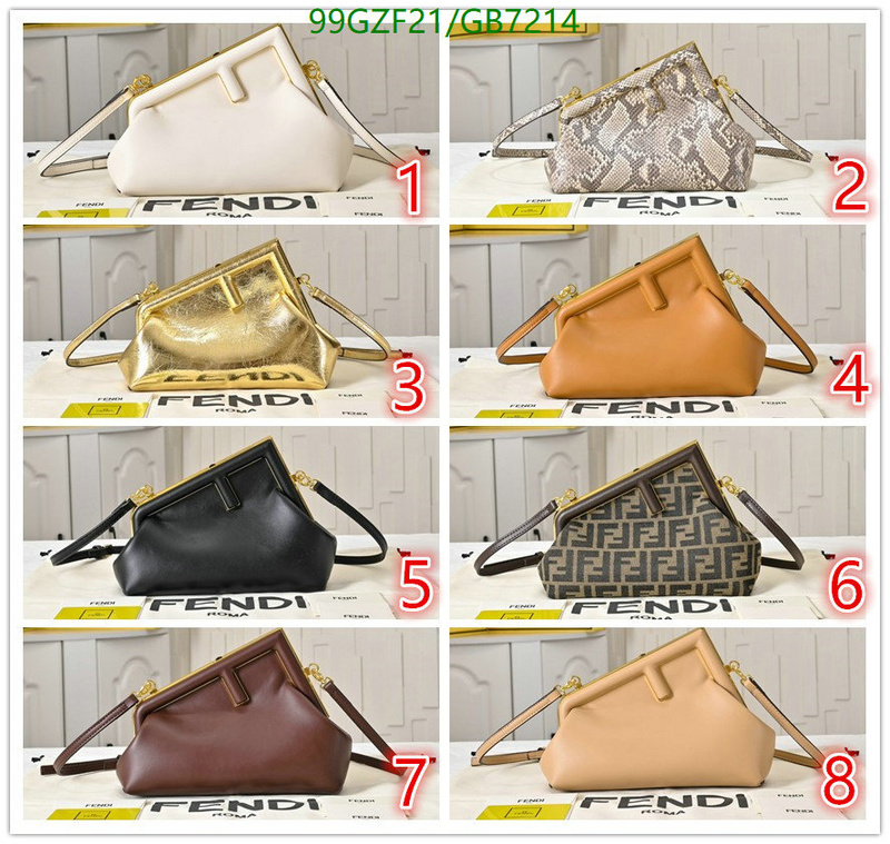 Fendi-Bag-4A Quality Code: GB7214 $: 99USD