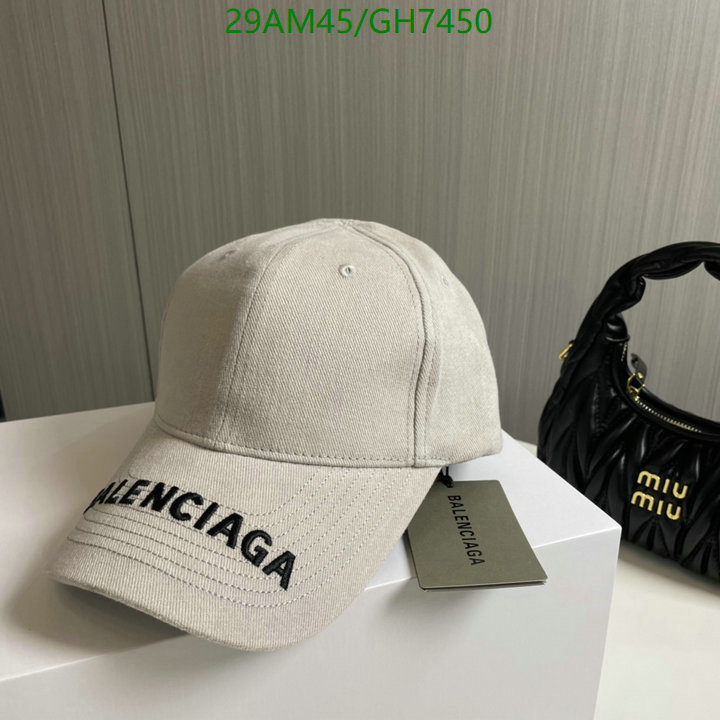 Balenciaga-Cap(Hat) Code: GH7450 $: 29USD
