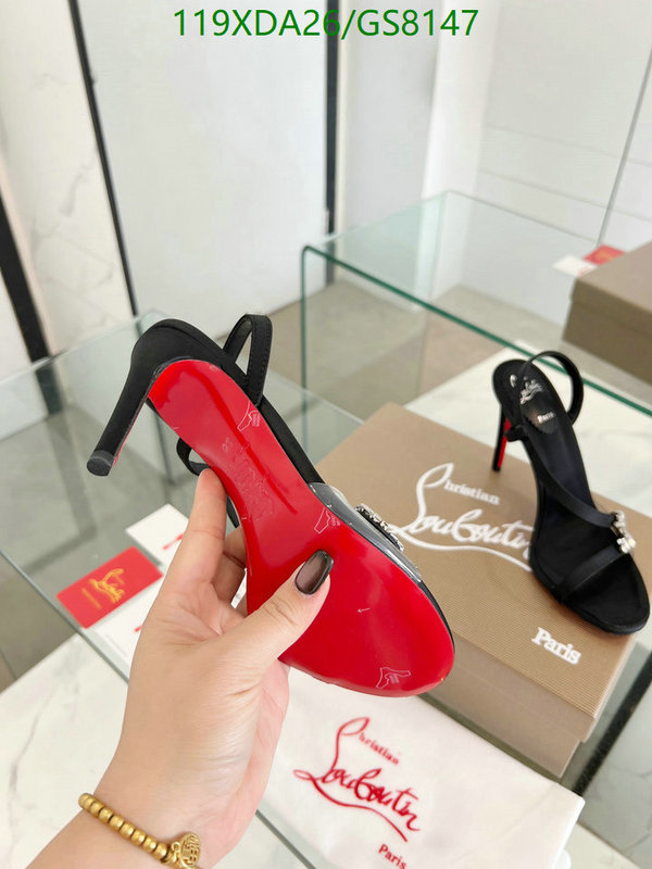Christian Louboutin-Women Shoes Code: GS8147 $: 119USD