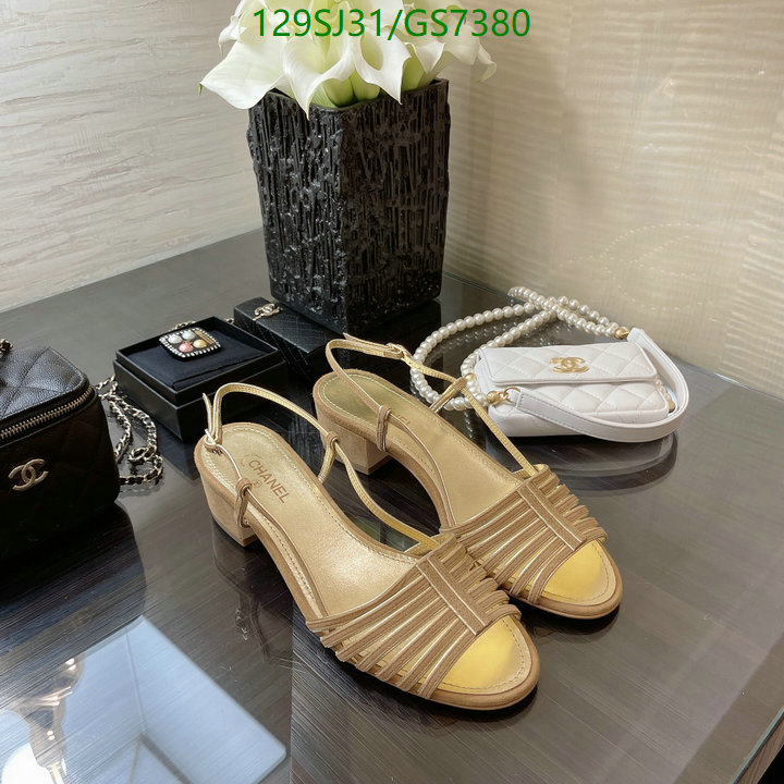 Chanel-Women Shoes Code: GS7380 $: 129USD