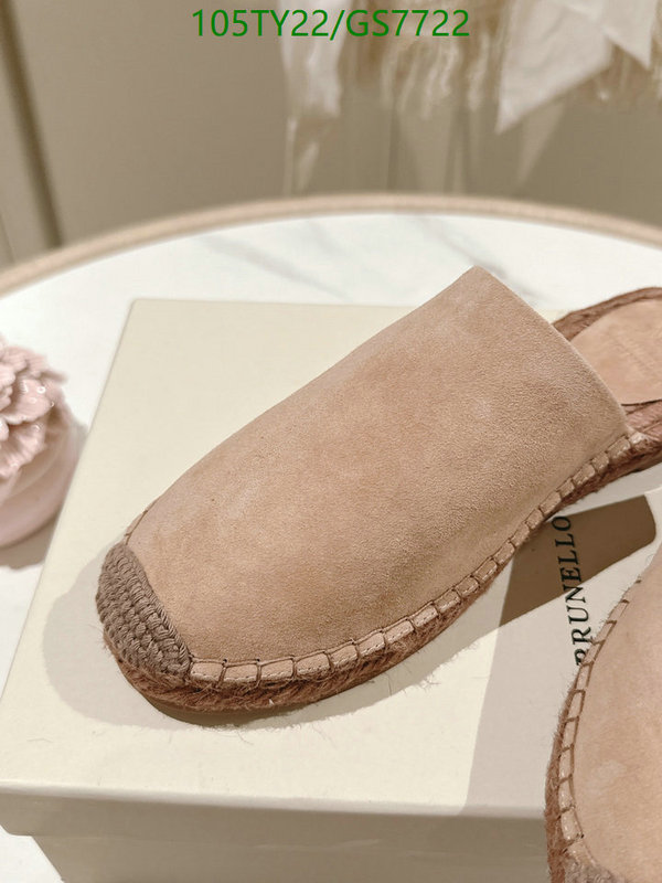 Brunello Cucinelli-Women Shoes Code: GS7722 $: 105USD