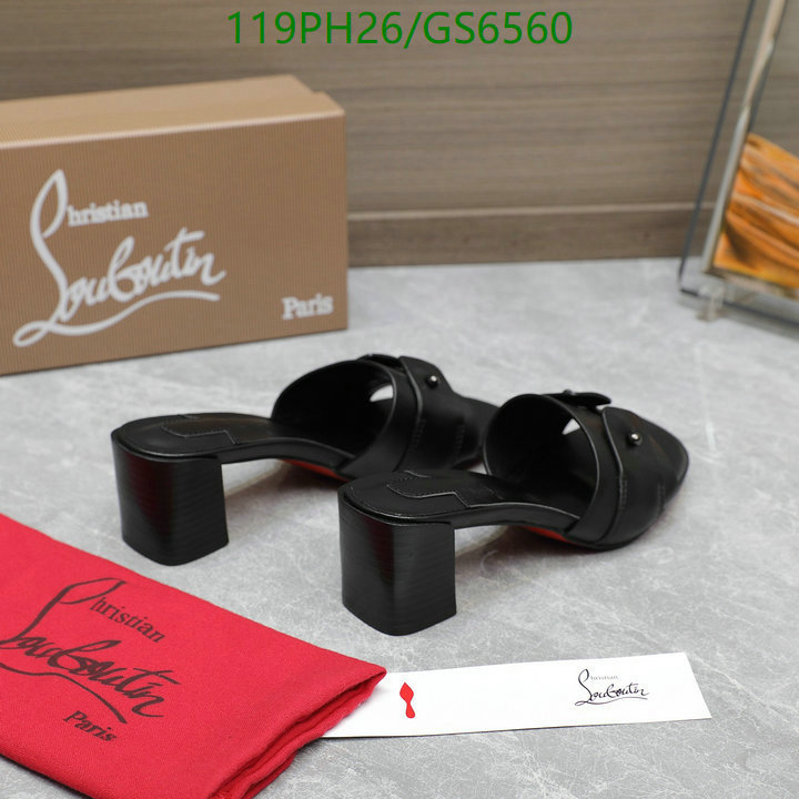 Christian Louboutin-Women Shoes Code: GS6560 $: 119USD
