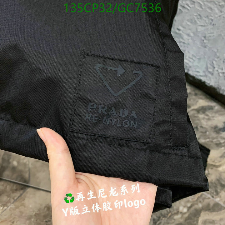 Prada-Clothing Code: GC7536 $: 135USD