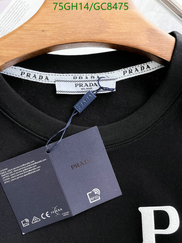 Prada-Clothing Code: GC8475 $: 75USD