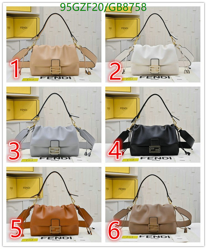 Fendi-Bag-4A Quality Code: GB8758 $: 95USD