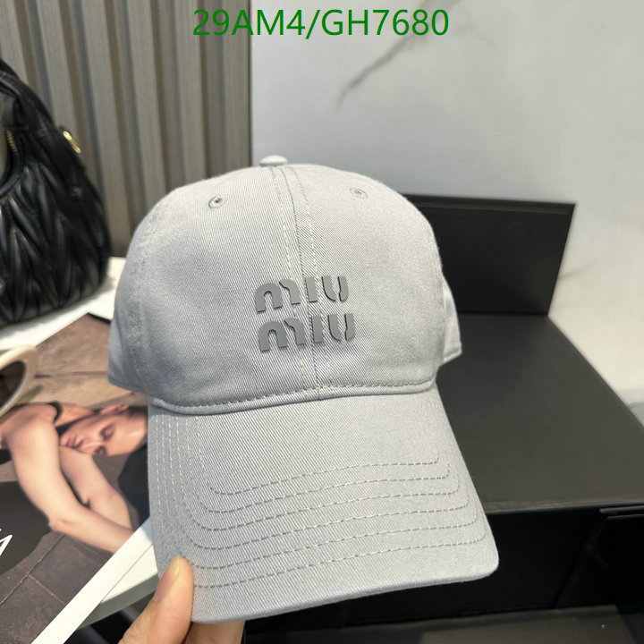 Miu Miu-Cap(Hat) Code: GH7680 $: 29USD