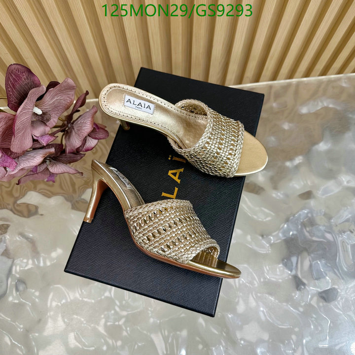 ALAIA-Women Shoes Code: GS9293 $: 125USD