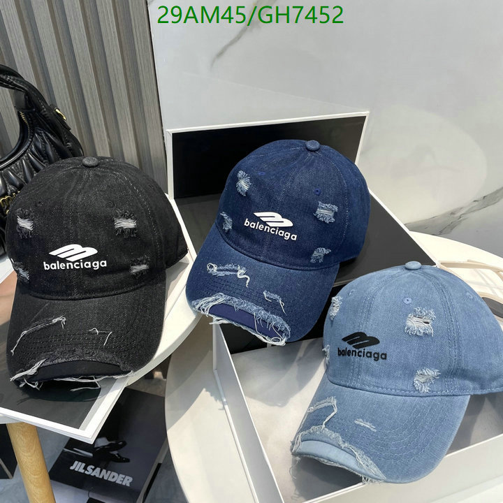 Balenciaga-Cap(Hat) Code: GH7452 $: 29USD