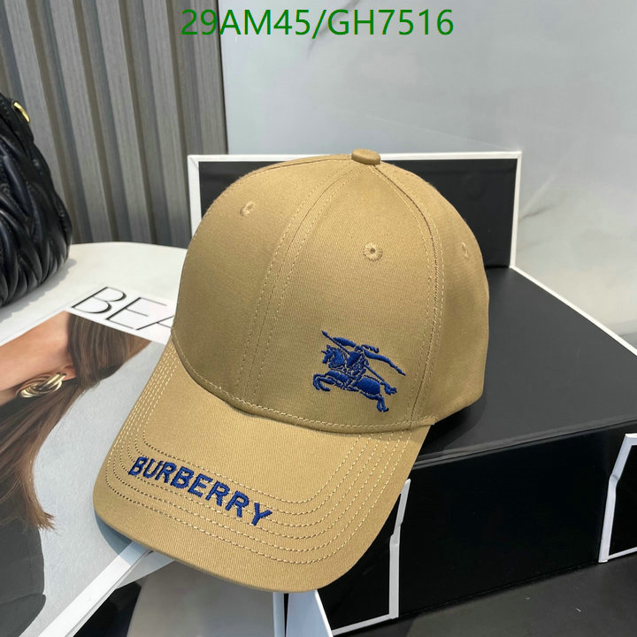 Burberry-Cap(Hat) Code: GH7516 $: 29USD