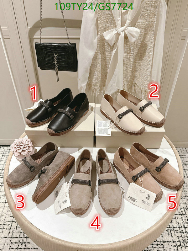 Brunello Cucinelli-Women Shoes Code: GS7724 $: 109USD