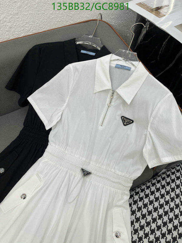 Prada-Clothing Code: GC8981 $: 135USD