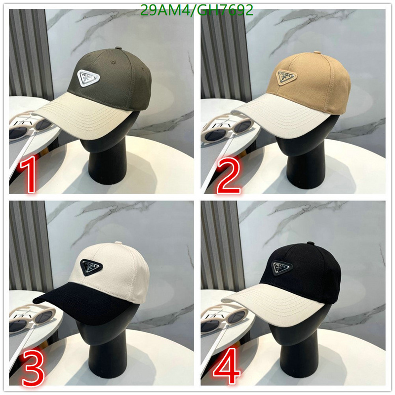 Prada-Cap(Hat) Code: GH7692 $: 29USD
