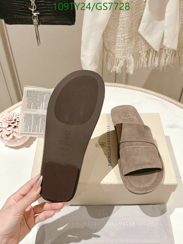Brunello Cucinelli-Women Shoes Code: GS7728 $: 109USD