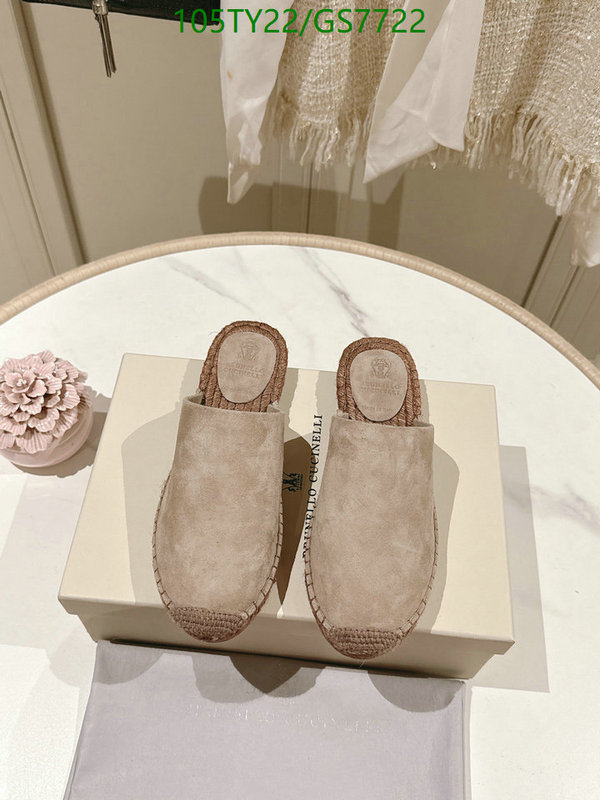 Brunello Cucinelli-Women Shoes Code: GS7722 $: 105USD