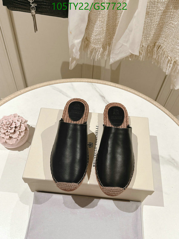 Brunello Cucinelli-Women Shoes Code: GS7722 $: 105USD
