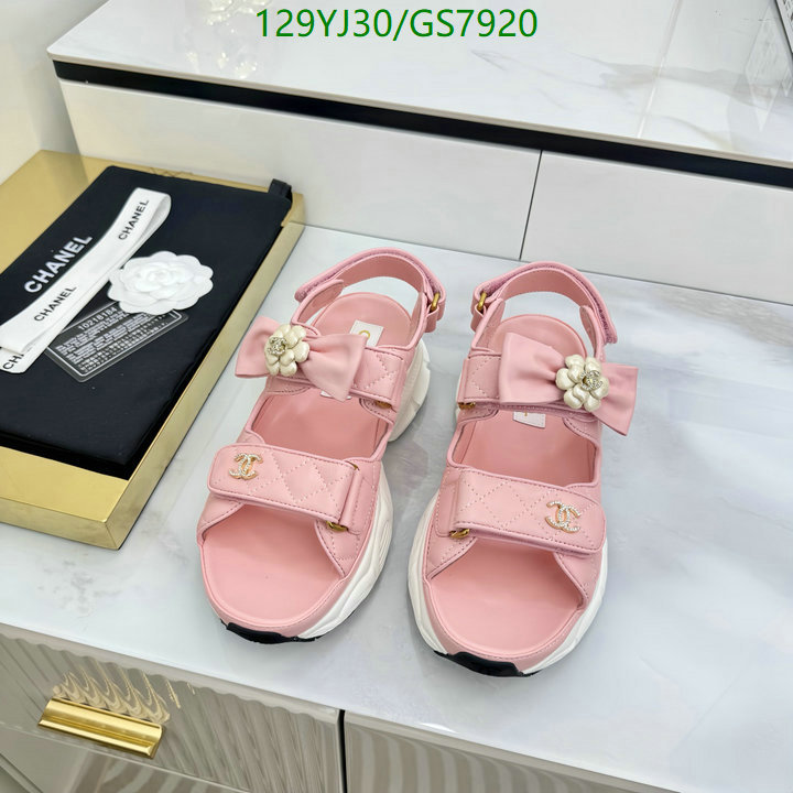 Chanel-Women Shoes Code: GS7920 $: 129USD