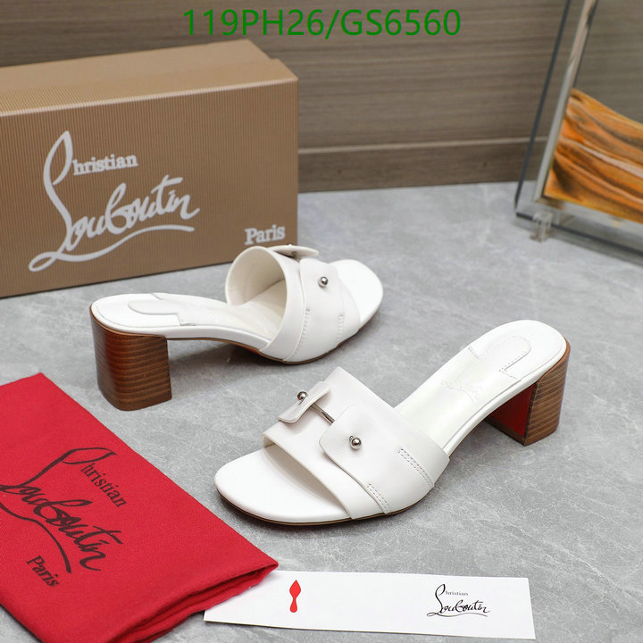 Christian Louboutin-Women Shoes Code: GS6560 $: 119USD