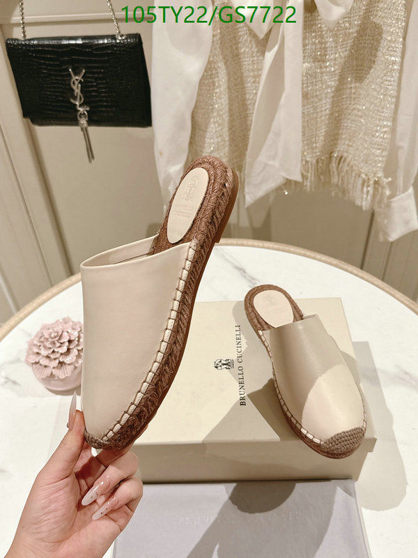Brunello Cucinelli-Women Shoes Code: GS7722 $: 105USD