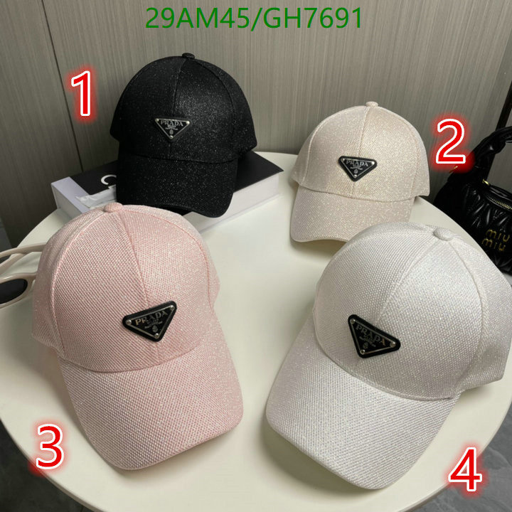 Prada-Cap(Hat) Code: GH7691 $: 29USD