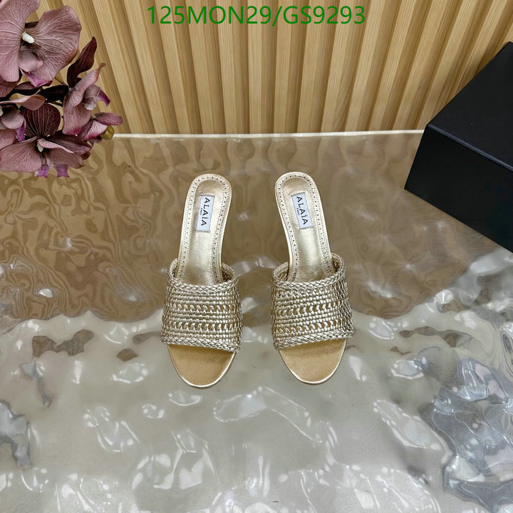 ALAIA-Women Shoes Code: GS9293 $: 125USD