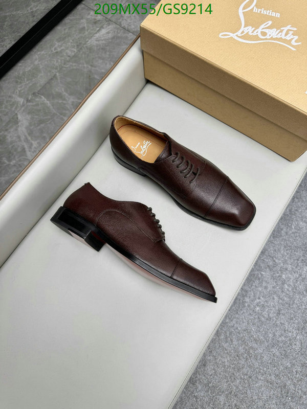 Christian Louboutin-Men shoes Code: GS9214 $: 209USD