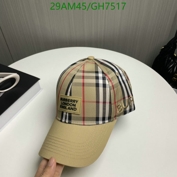 Burberry-Cap(Hat) Code: GH7517 $: 29USD