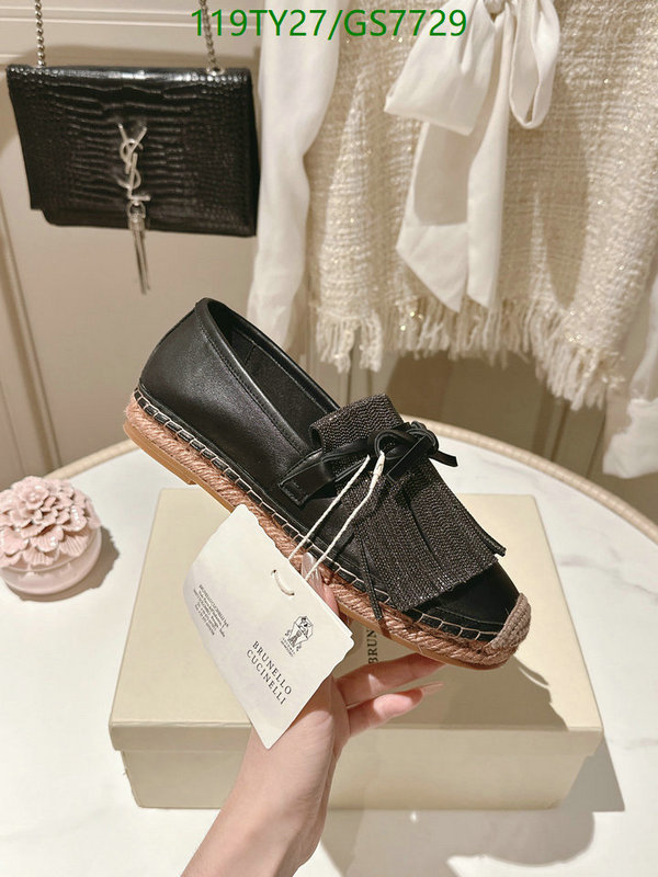 Brunello Cucinelli-Women Shoes Code: GS7729 $: 119USD
