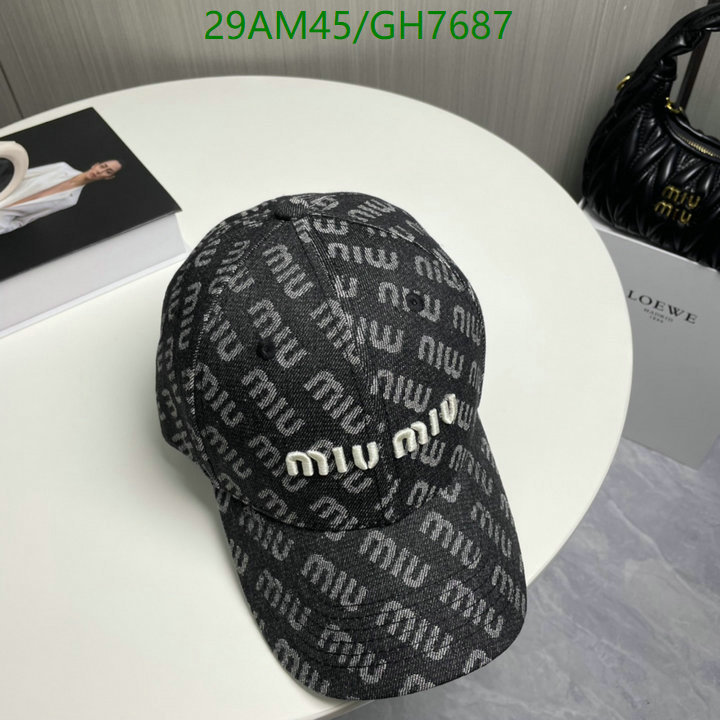 Miu Miu-Cap(Hat) Code: GH7687 $: 29USD