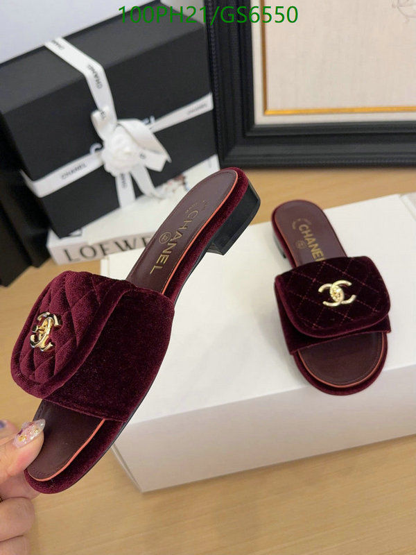 Chanel-Women Shoes Code: GS6550 $: 100USD