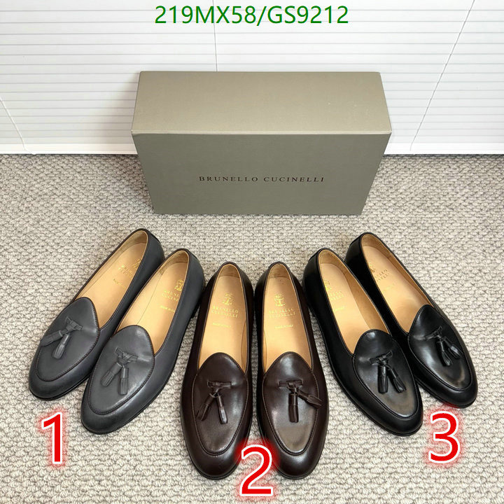 Brunello Cucinelli-Men shoes Code: GS9212 $: 219USD