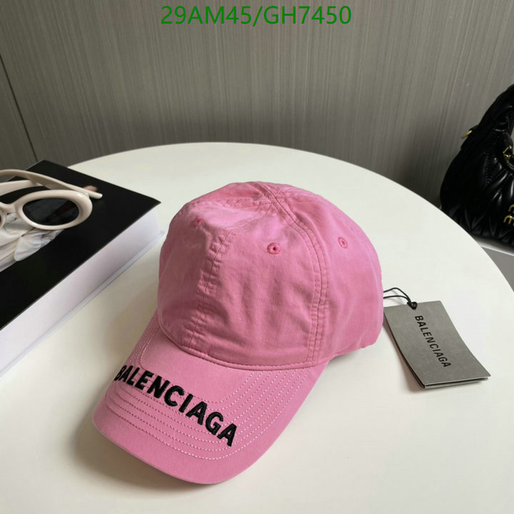 Balenciaga-Cap(Hat) Code: GH7450 $: 29USD