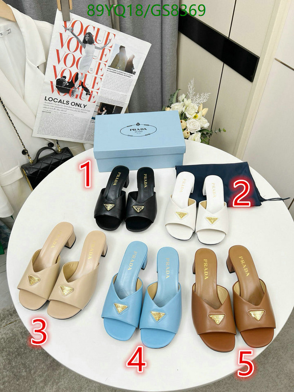 Prada-Women Shoes Code: GS8369 $: 89USD